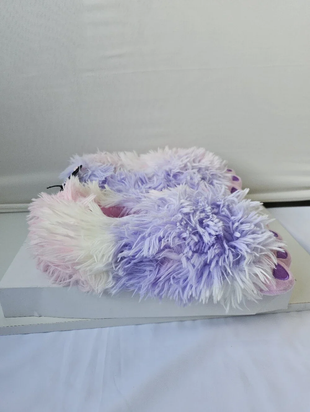 Wonder Nation Fuzzy Monster Slippers - Sizes 4/5 and 6 NEW